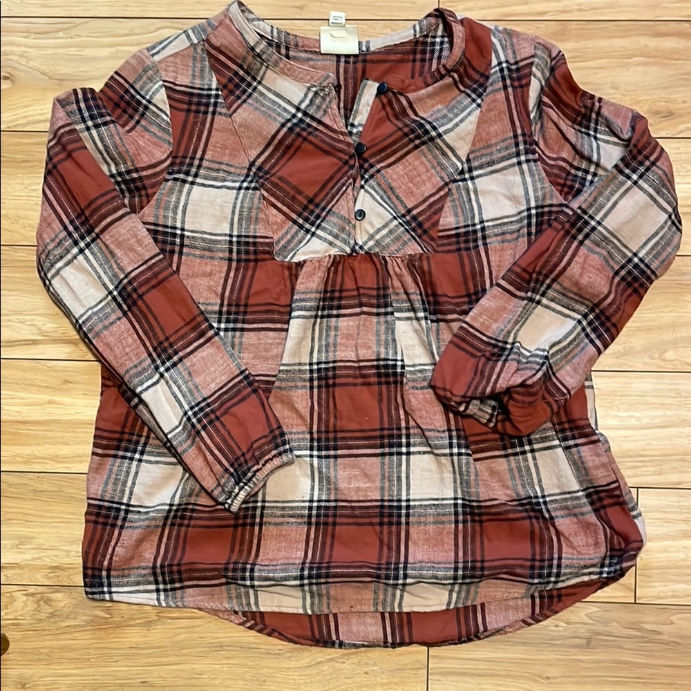 St John’s Bay Plaid Women’s Shirt